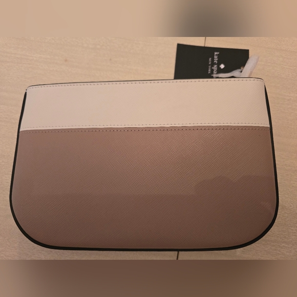Kate Spade NWT Madison Lilly Pochette in Toasted Hazelnut Multi - Picture 9 of 12